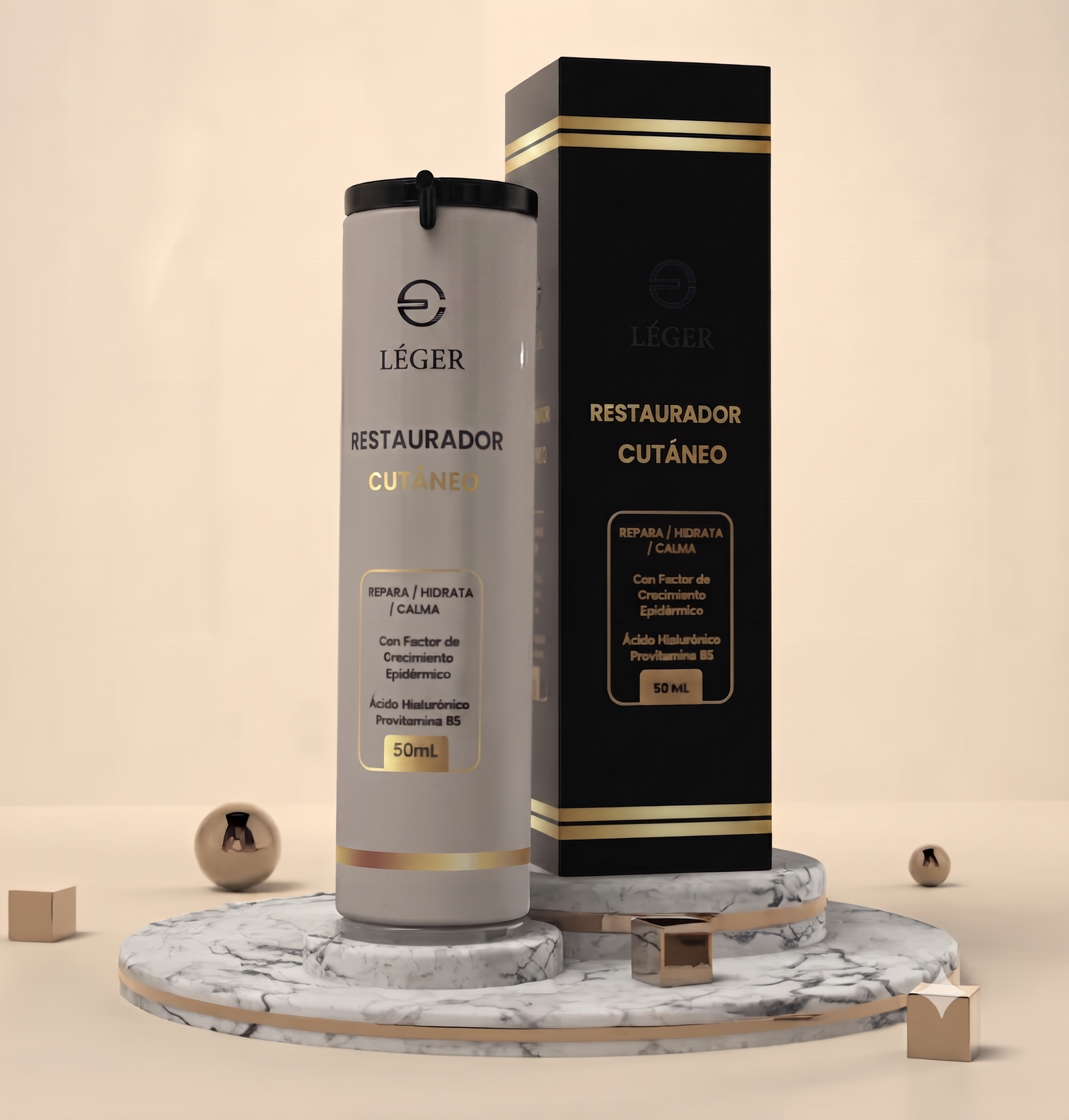 LÉGER RESTAURADOR CUTÁNEO 50ml.