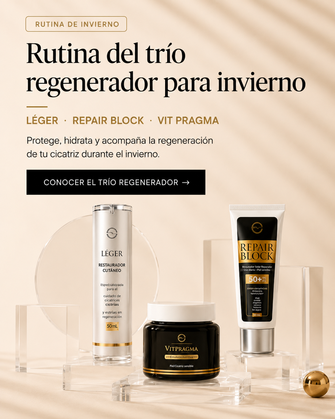 Productos especializados para cicatrización