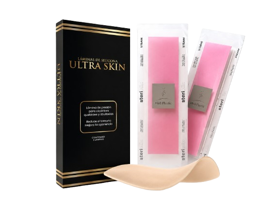 Láminas UltraSkin de silicona médica para cicatrices