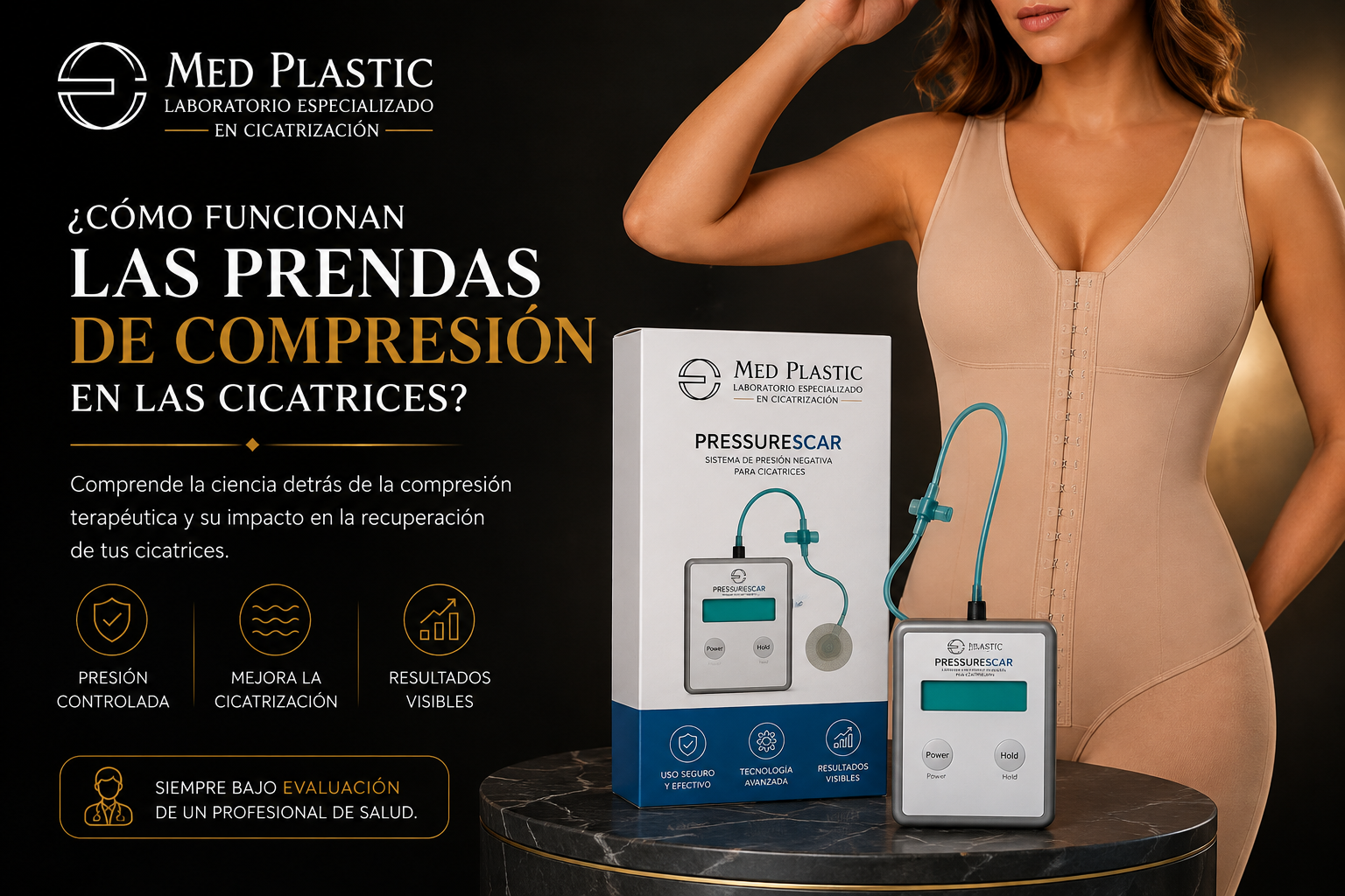¿Cómo funcionan las prendas de compresión en las cicatrices?