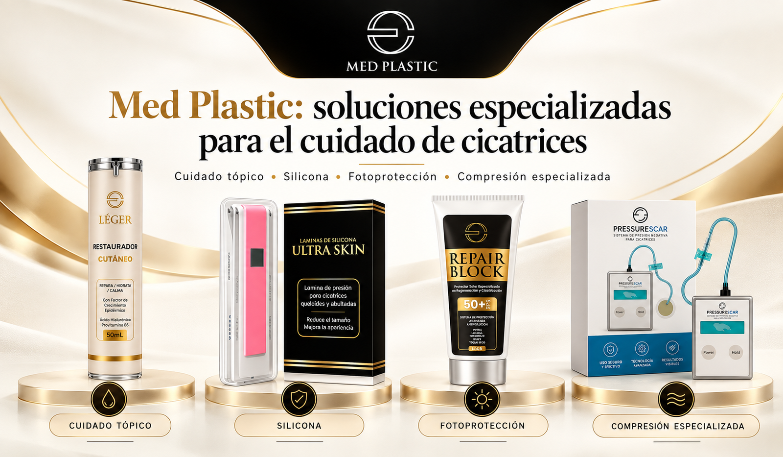 Med Plastic: soluciones especializadas para el cuidado de cicatrices